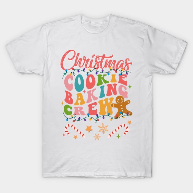 Christmas Cookie Baking Crew T-Shirt by star trek fanart and more